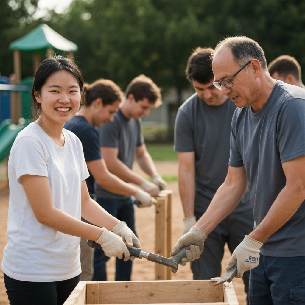 Community outreach and volunteer work